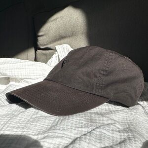 Everlane washed black cotton baseball cap